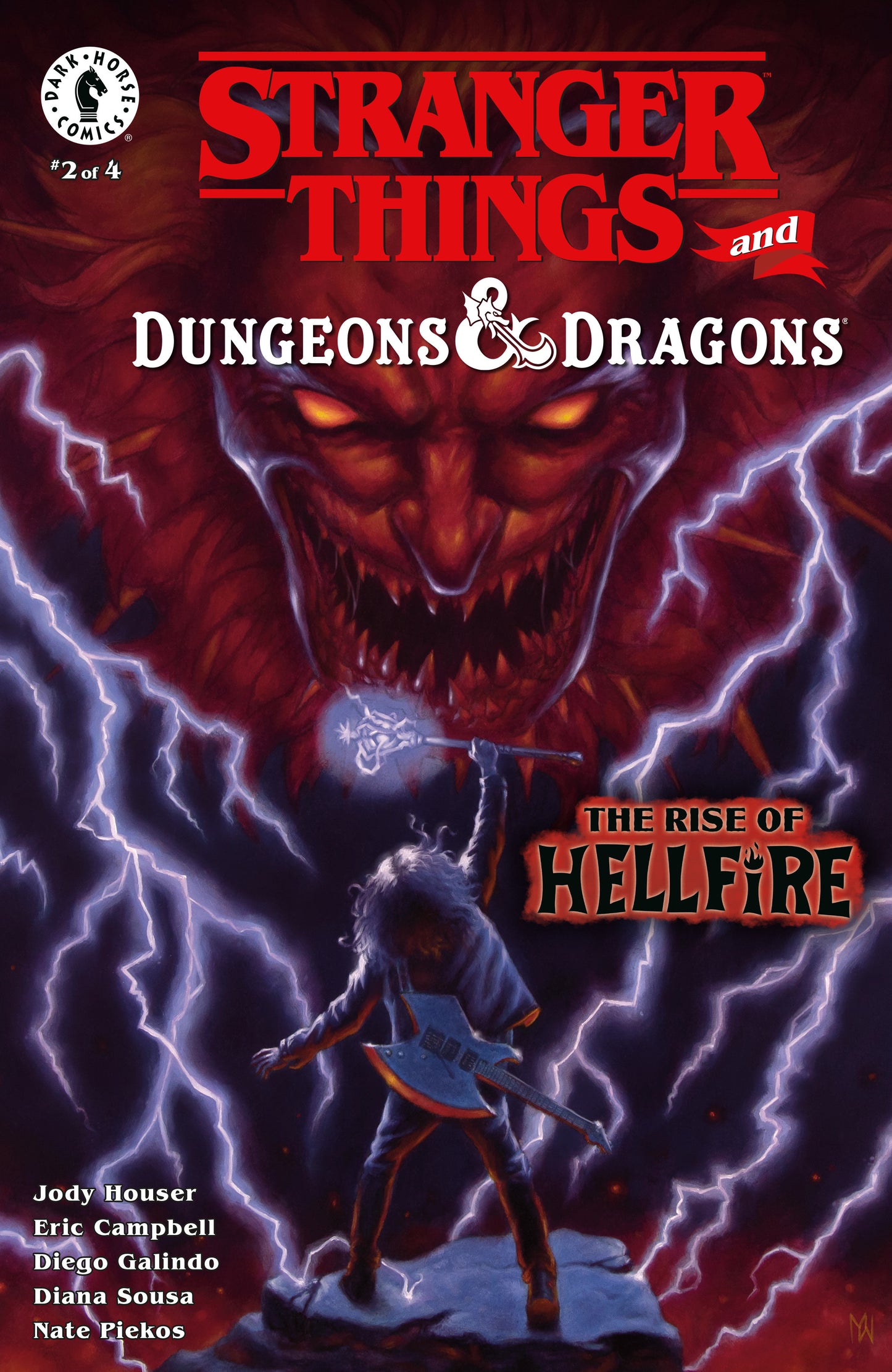 Stranger Things and Dungeons & Dragons: The Rise of Hellfire #2 (CVR A) (Myles Wohl)