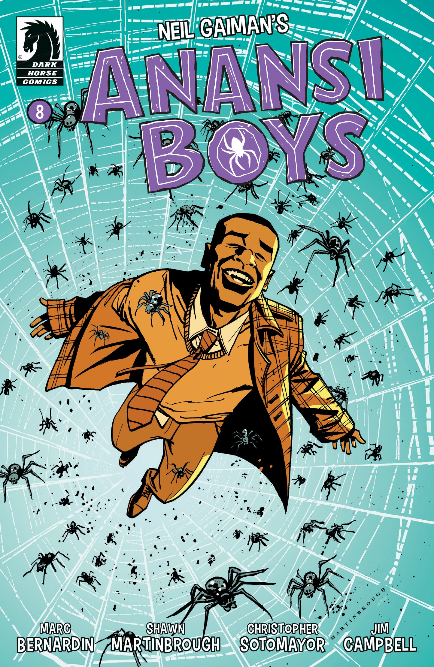 Anansi Boys I #8 (CVR B) (Shawn Martinbrough)