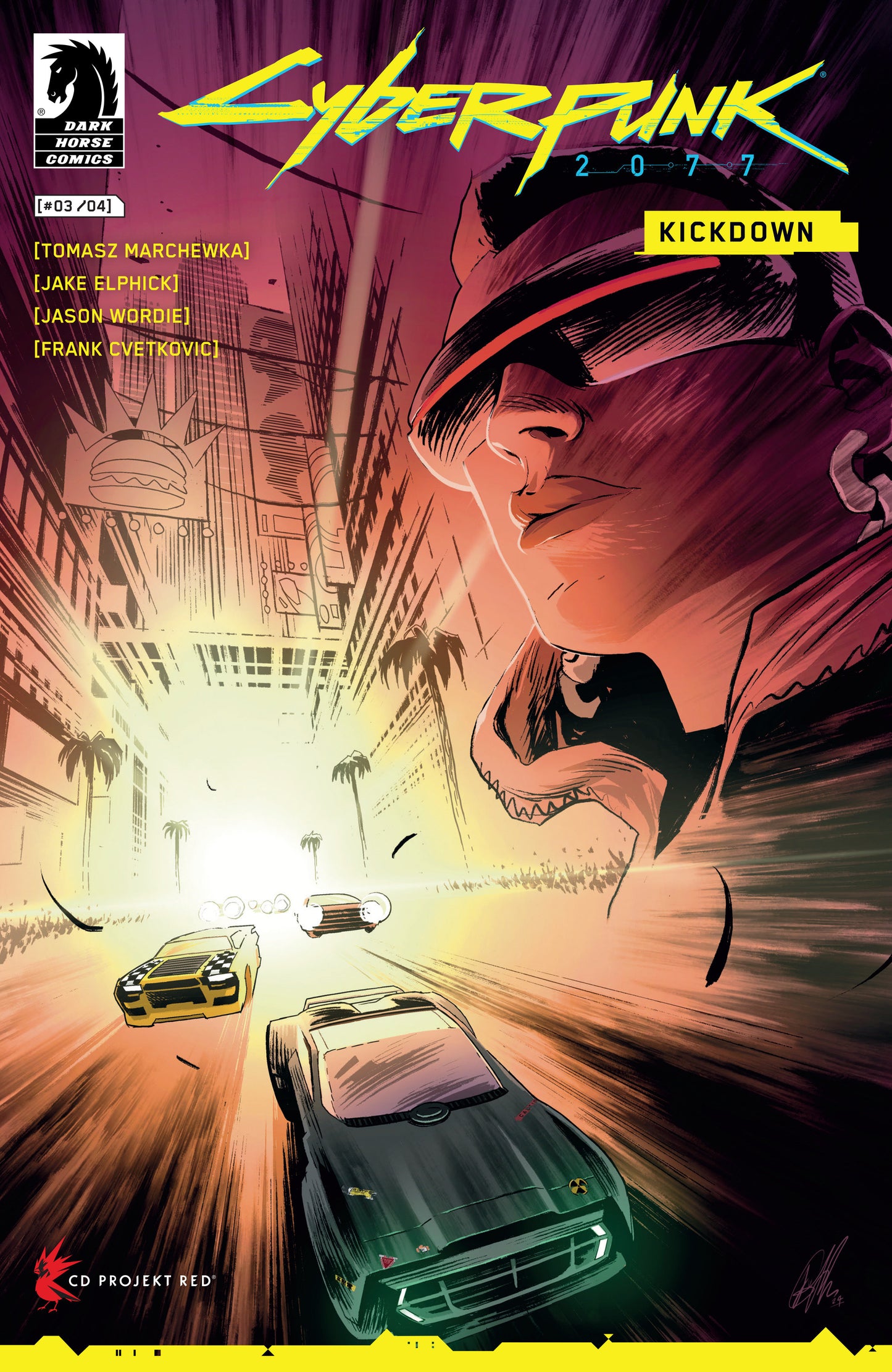 Cyberpunk 2077: Kickdown #3 (CVR A) (Jake Elphick)