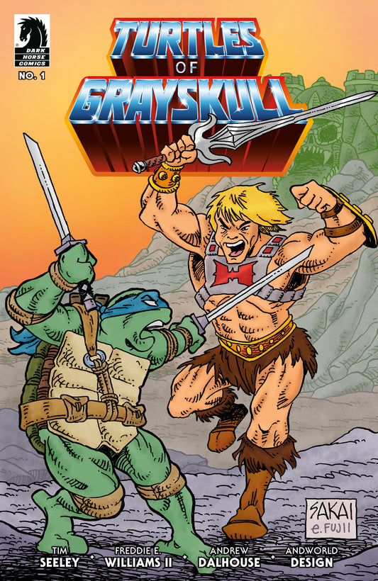 Masters of the Universe/Teenage Mutant Ninja Turtles: Turtles of Grayskull #1 (CVR B) (Stan Sakai)
