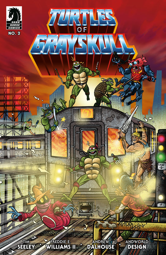 Masters of the Universe/Teenage Mutant Ninja Turtles: Turtles of Grayskull #2 (CVR C) (David Rubín)