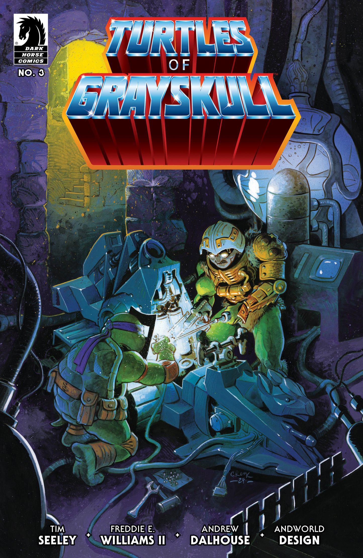 Masters of the Universe/Teenage Mutant Ninja Turtles: Turtles of Grayskull #3 (CVR B) (Tyler Crook)