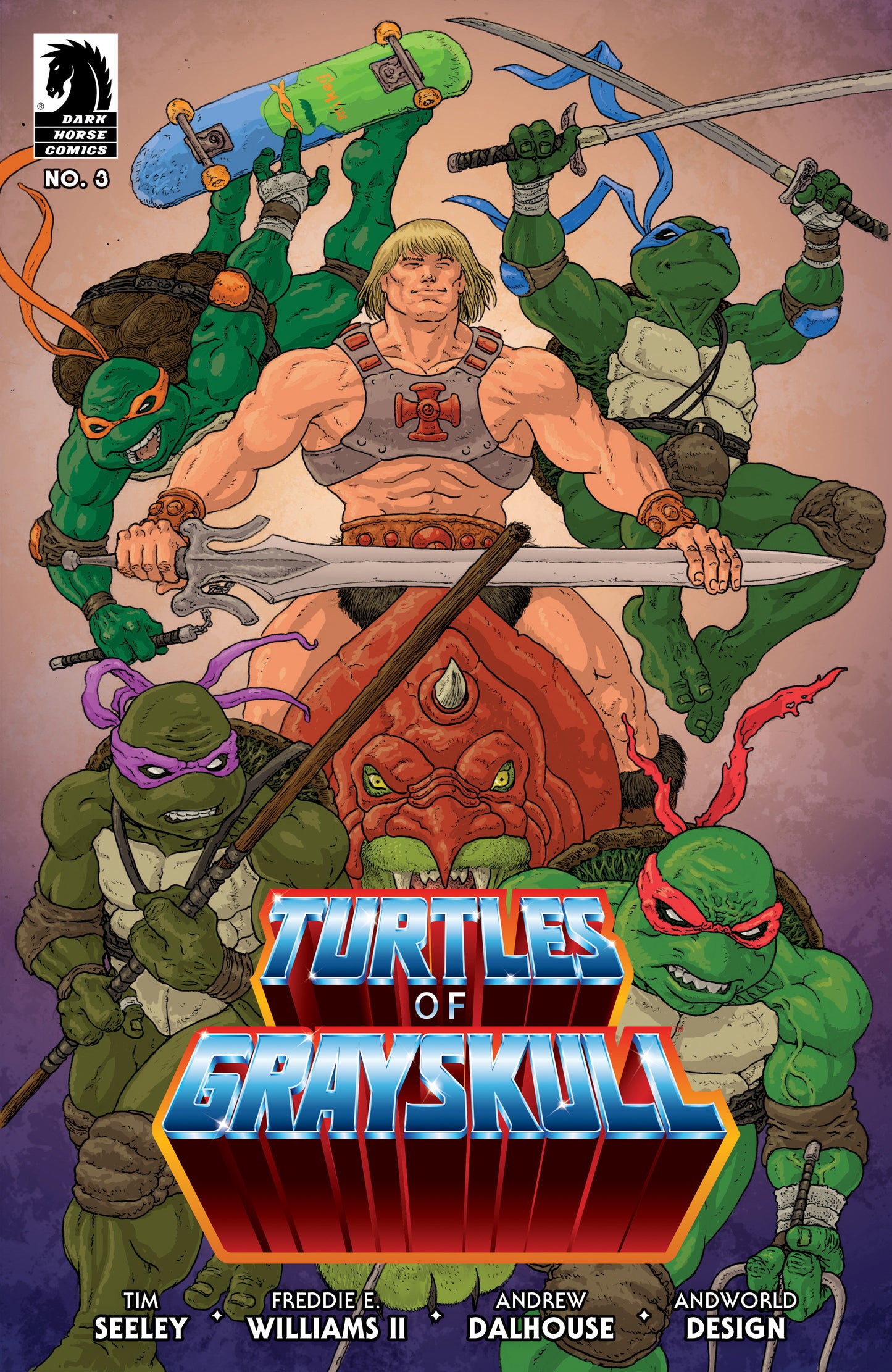 Masters of the Universe/Teenage Mutant Ninja Turtles: Turtles of Grayskull #3 (CVR C) (Ramon Villalobos)