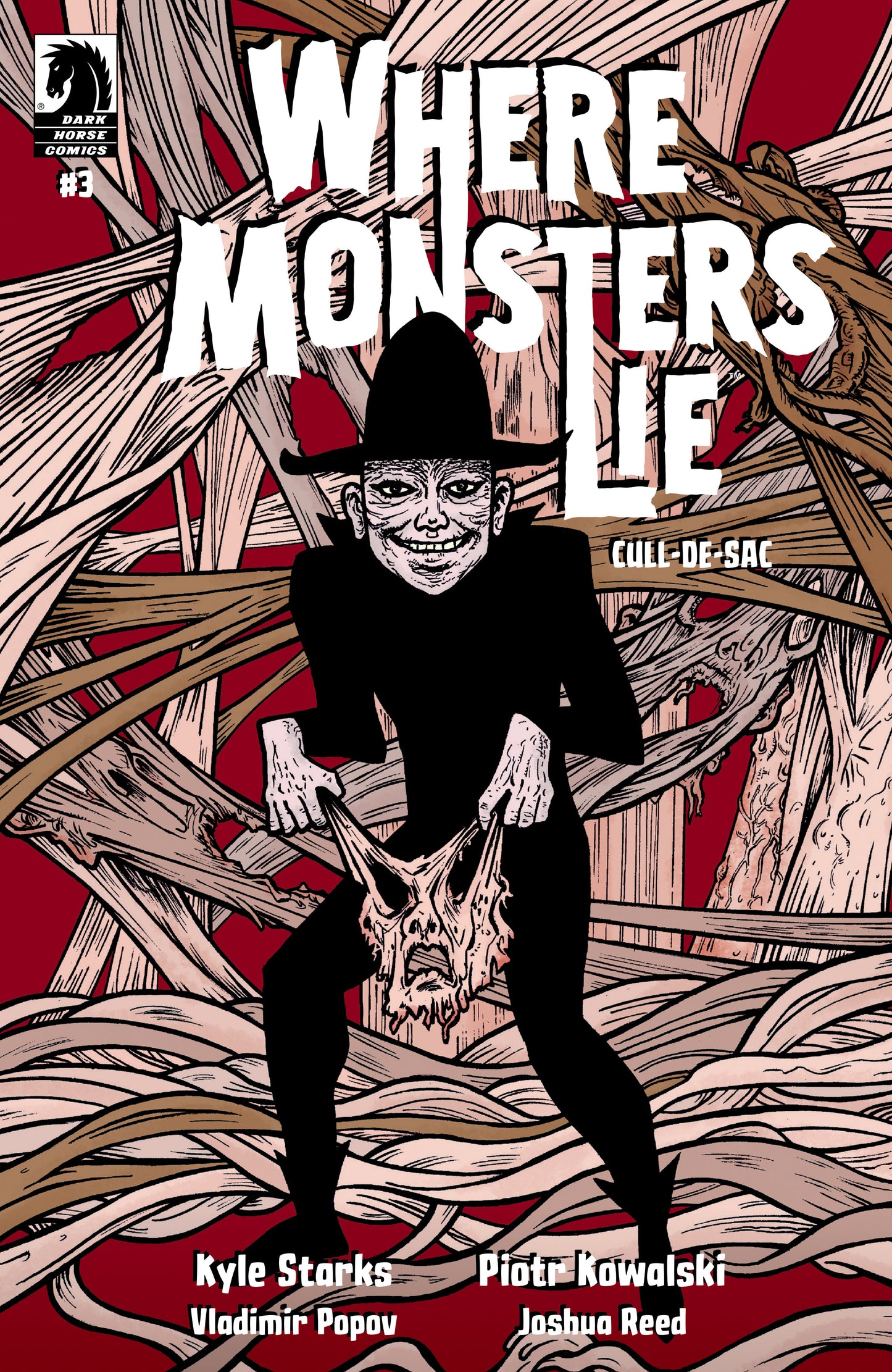 Where Monsters Lie: CULL-DE-SAC #3 (CVR B) (Evan Dorkin)