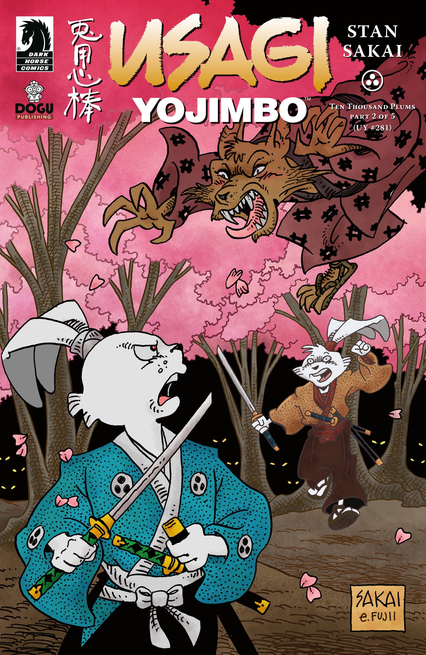 Usagi Yojimbo: Ten Thousand Plums #2 (CVR A) (Stan Sakai)