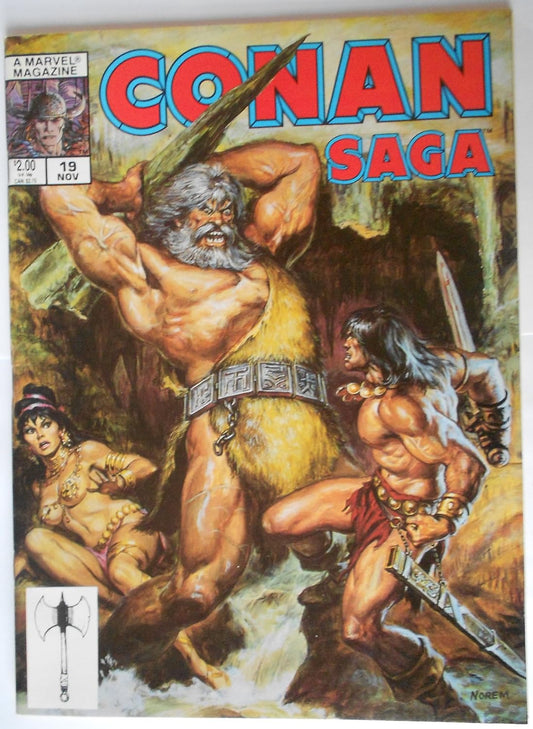 Conan Saga 19: A Marvel Magazine