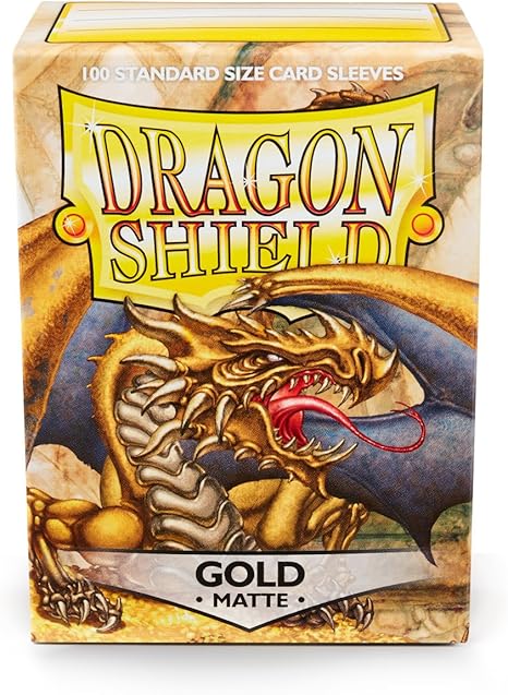 Dragon Shield Sleeves - Gold