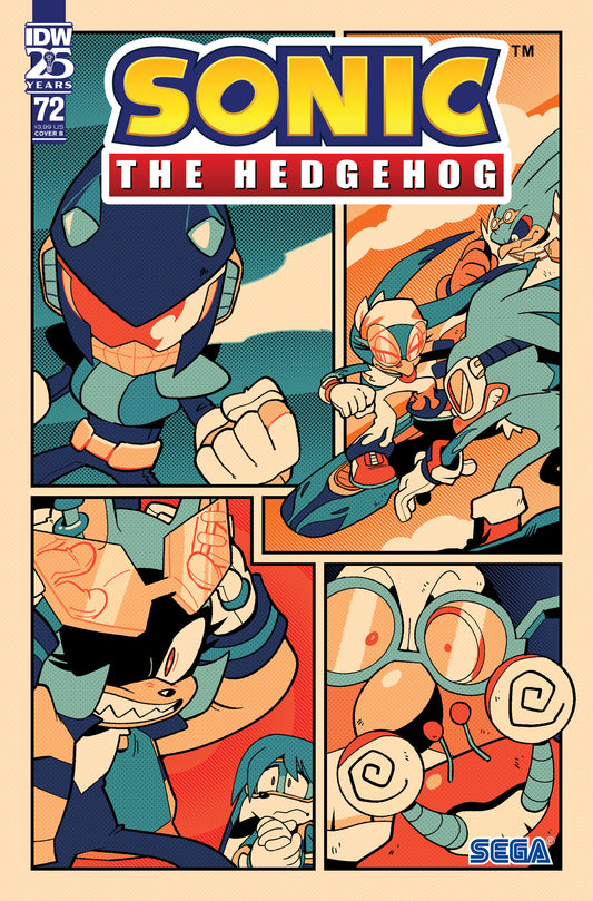 Sonic the Hedgehog #72 Variant B (Rothlisberger)