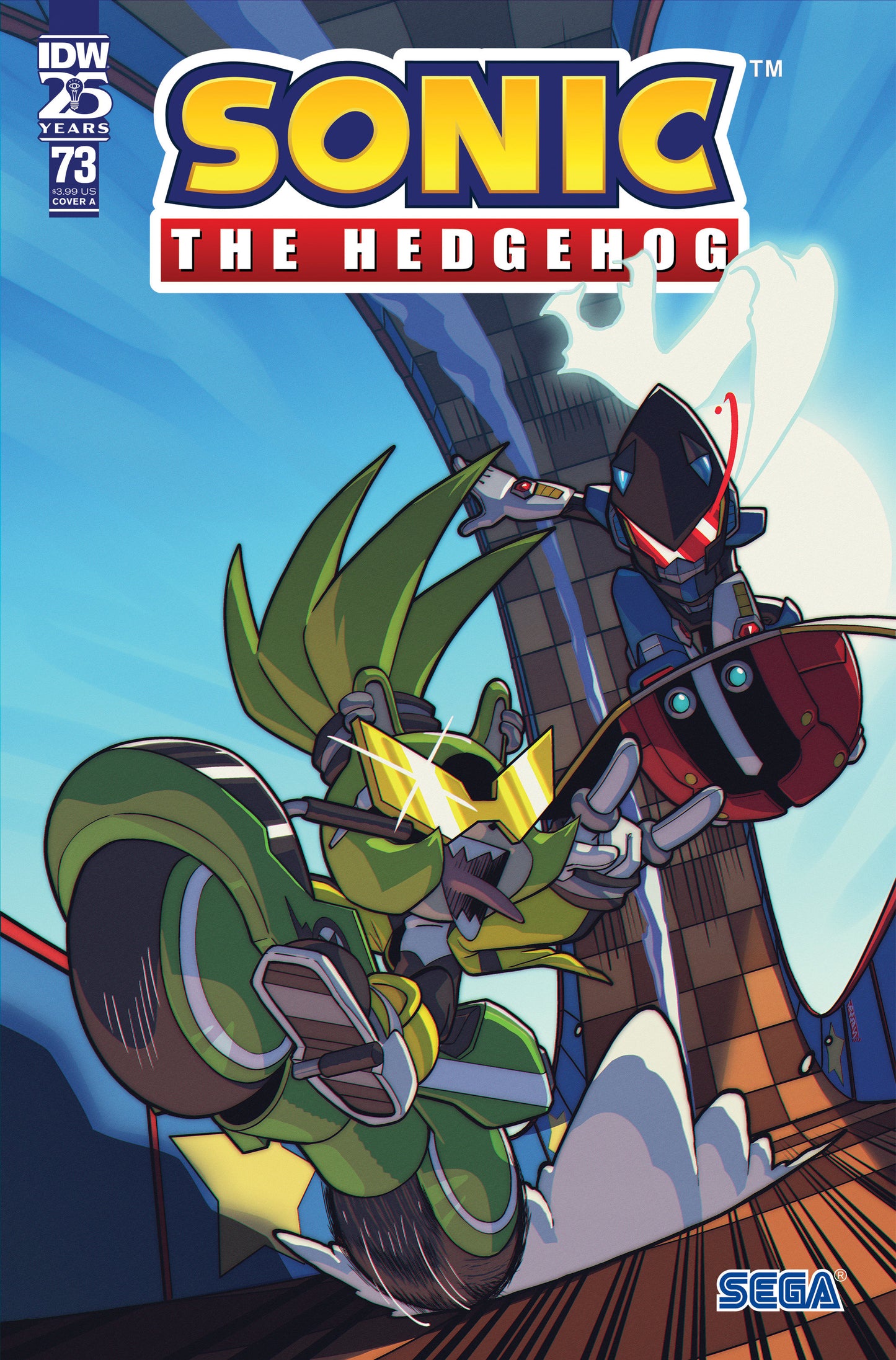 Sonic the Hedgehog #73 Cover A (Jampole)