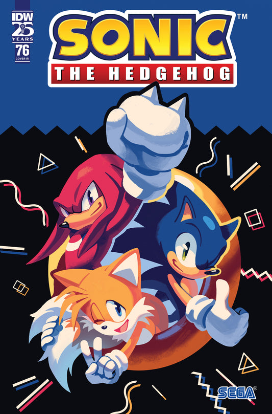 Sonic the Hedgehog #76 Variant RI (RATIO 1:10) (Fourdraine)