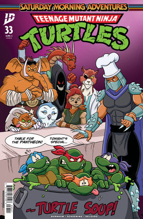 Teenage Mutant Ninja Turtles: Saturday Morning Adventures #33 Variant B (Hazouri)