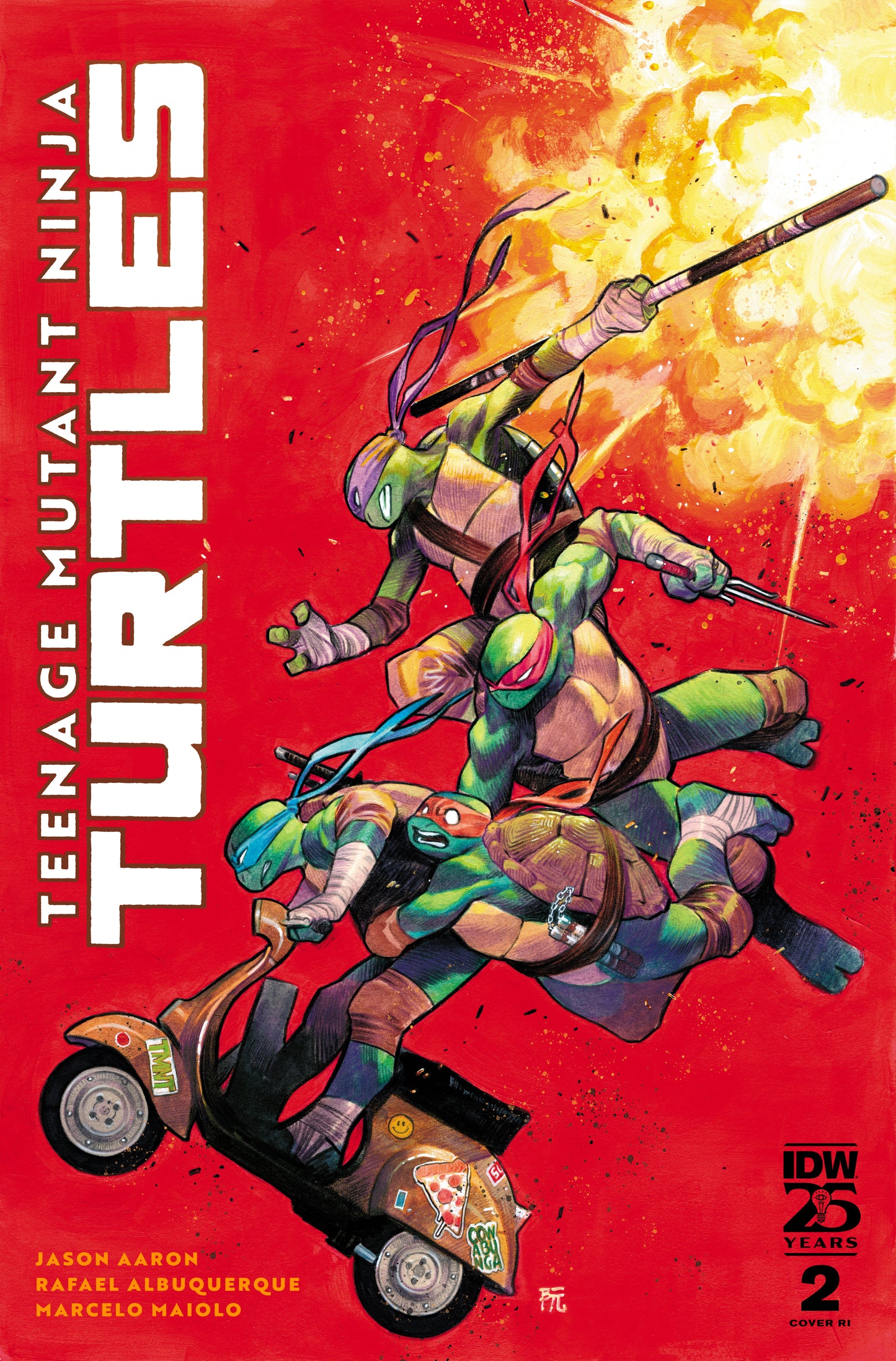 Teenage Mutant Ninja Turtles (2024) 2 Variant RI (100) (Ruan