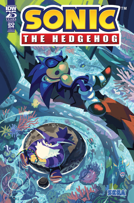 Sonic the Hedgehog: Annual 2024 Variant B (Fourdraine)