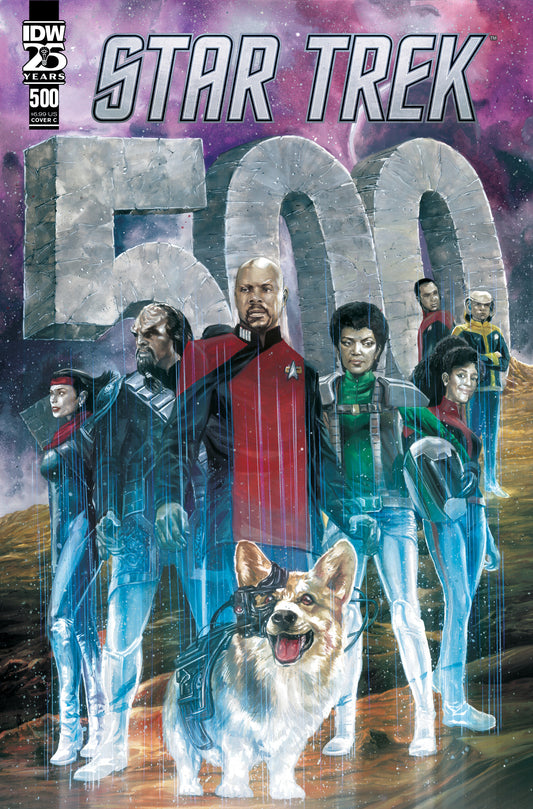 Star Trek #500 Variant C (Woodward)