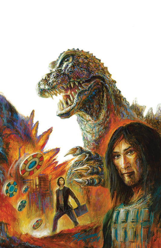 Godzilla: Heist #1 Variant (Eggleton Full Art) RATIO 1:25