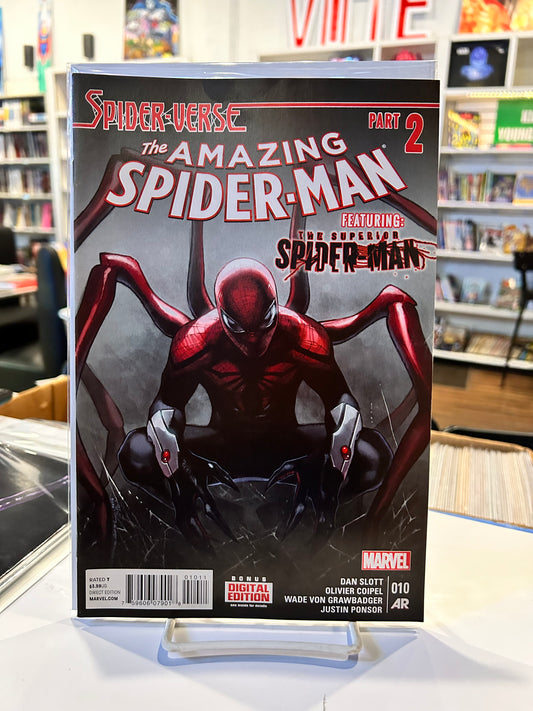 Amazing Spider-man #10 (Spider-verse PT 2)1st Spider-Punk (Spider-UK)