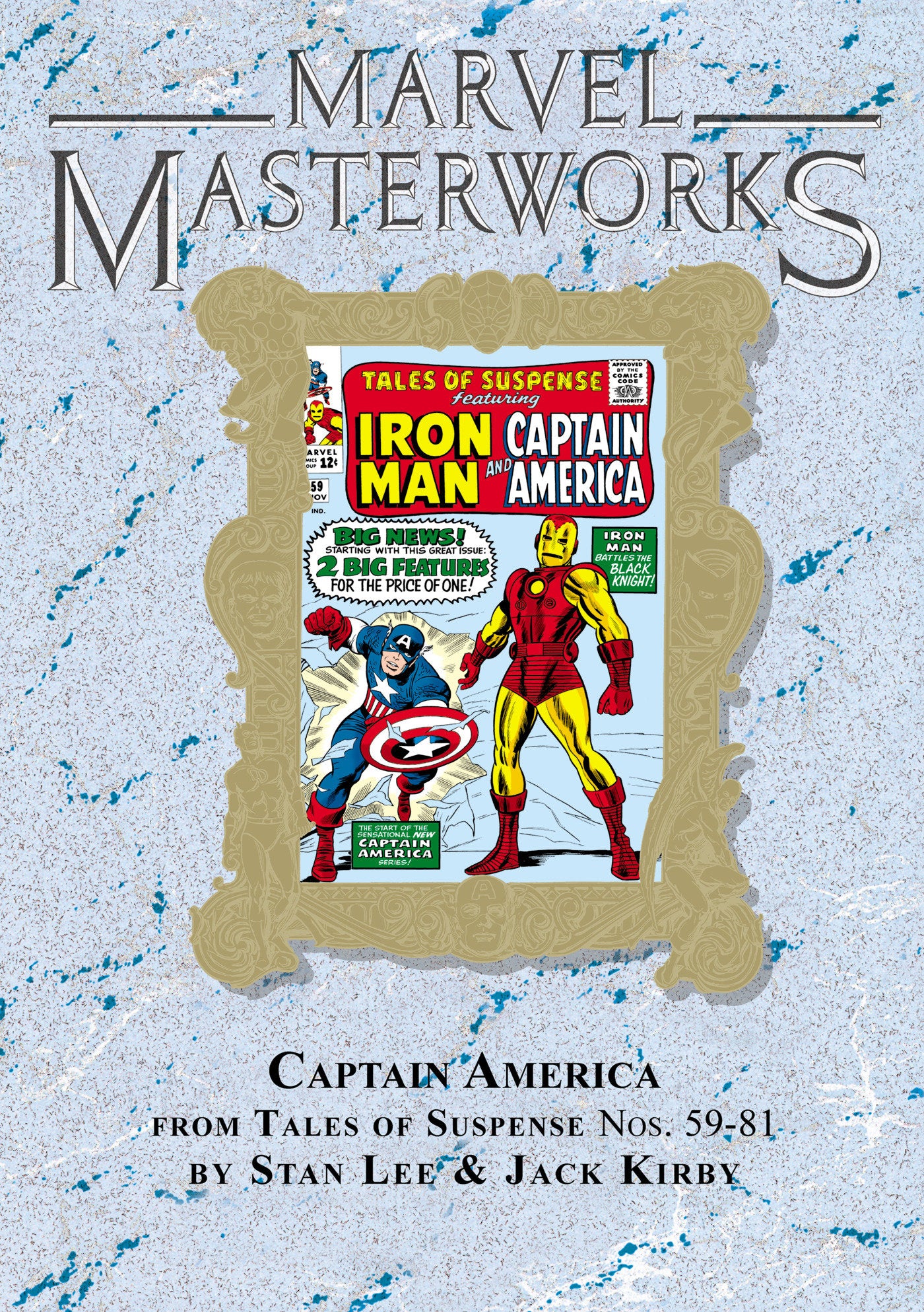 MARVEL MASTERWORKS: CAPTAIN AMERICA VOL. 1 VARIANT [REMASTERWORKS, DM ONLY]