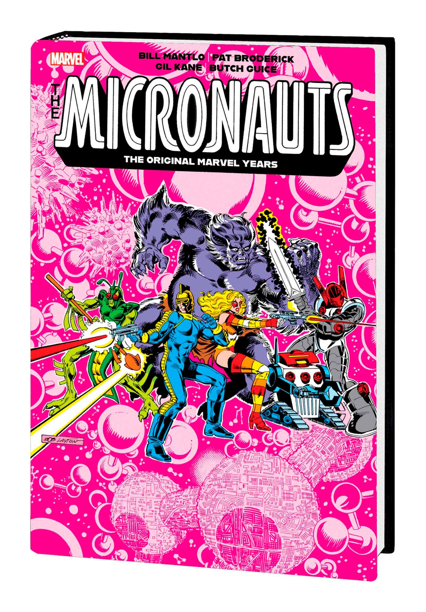 MICRONAUTS: THE ORIGINAL MARVEL YEARS OMNIBUS VOL. 2 BOB LAYTON COVER [DM ONLY]