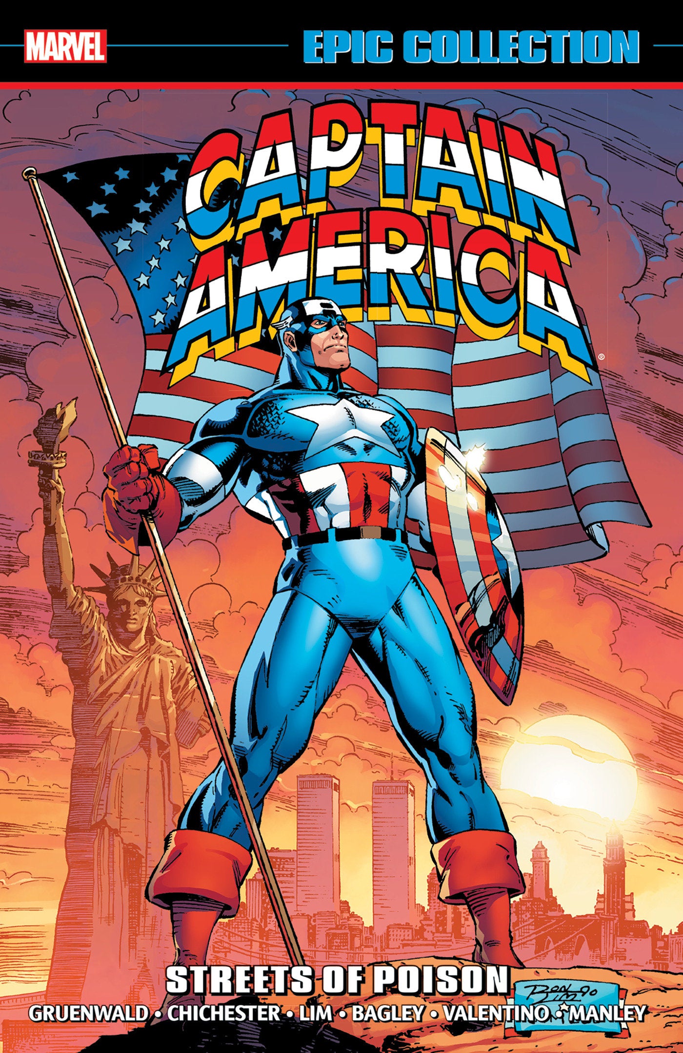 CAPTAIN AMERICA EPIC COLLECTION: STREETS OF POISON [NEW PRINTING]