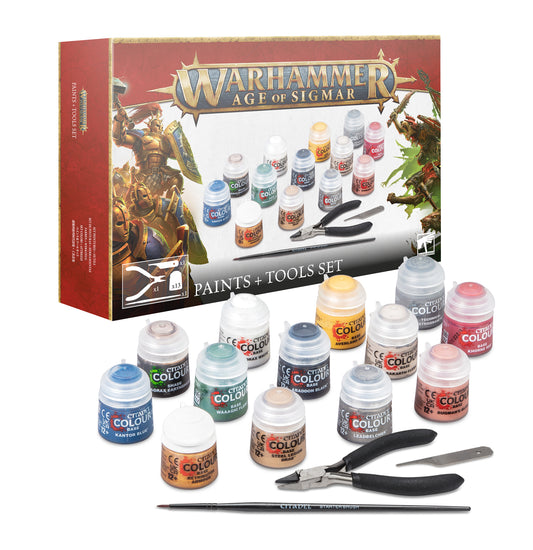 AGE OF SIGMAR PAINTS+ TOOLS