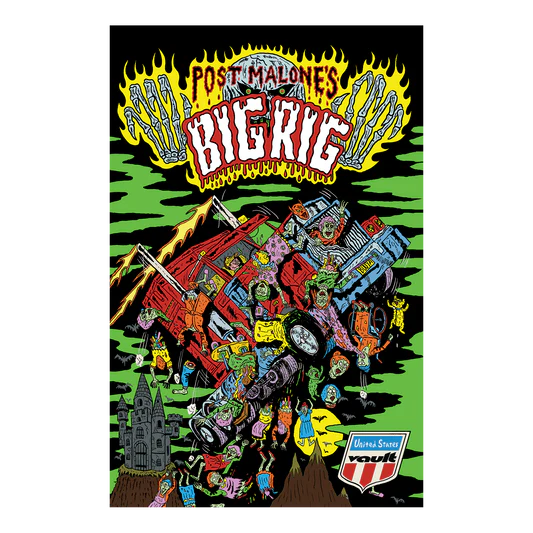 Post Malone's Big Rig #1 JJ VILLARD Blind Bag Bonus Box Variant 2025