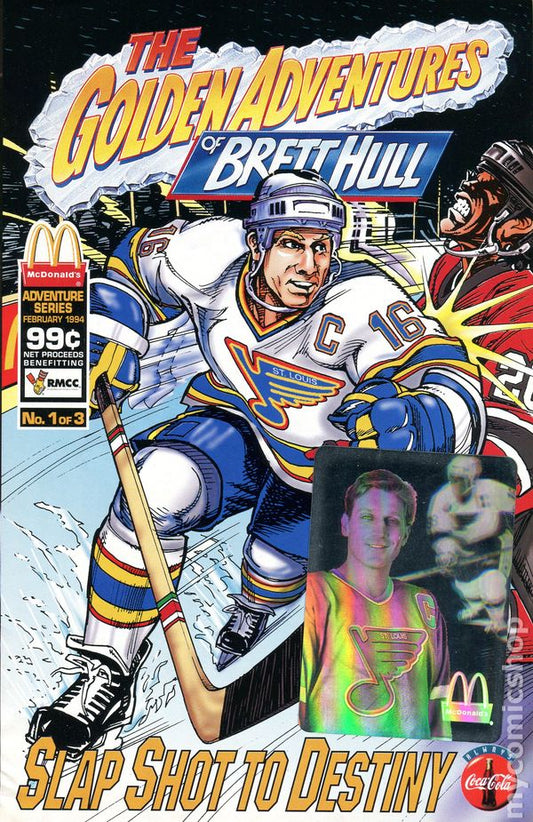 Golden Adventures of Brett Hull (1994 Patrick Company) comic books