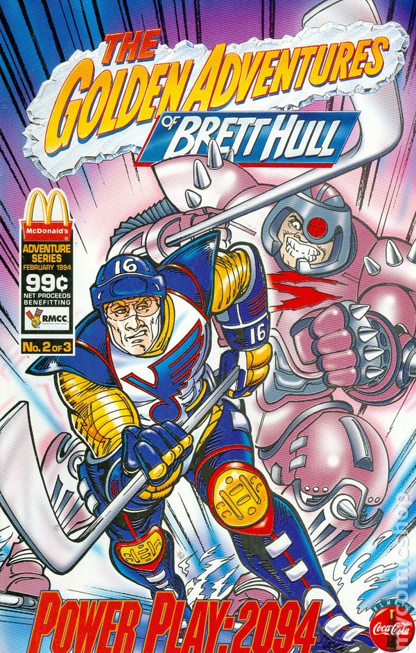 Golden Adventures of Brett Hull (1994 Patrick Company) comic books