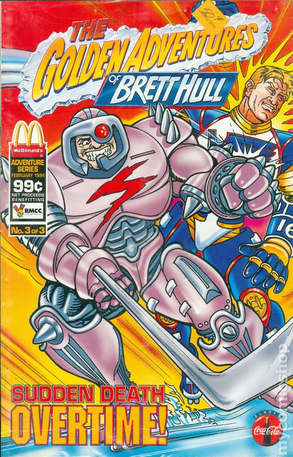 Golden Adventures of Brett Hull (1994 Patrick Company) comic books