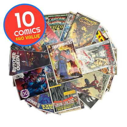 Local Comic Book Shop Box - The Best Marvel, DC, Vintage Comic Bundle