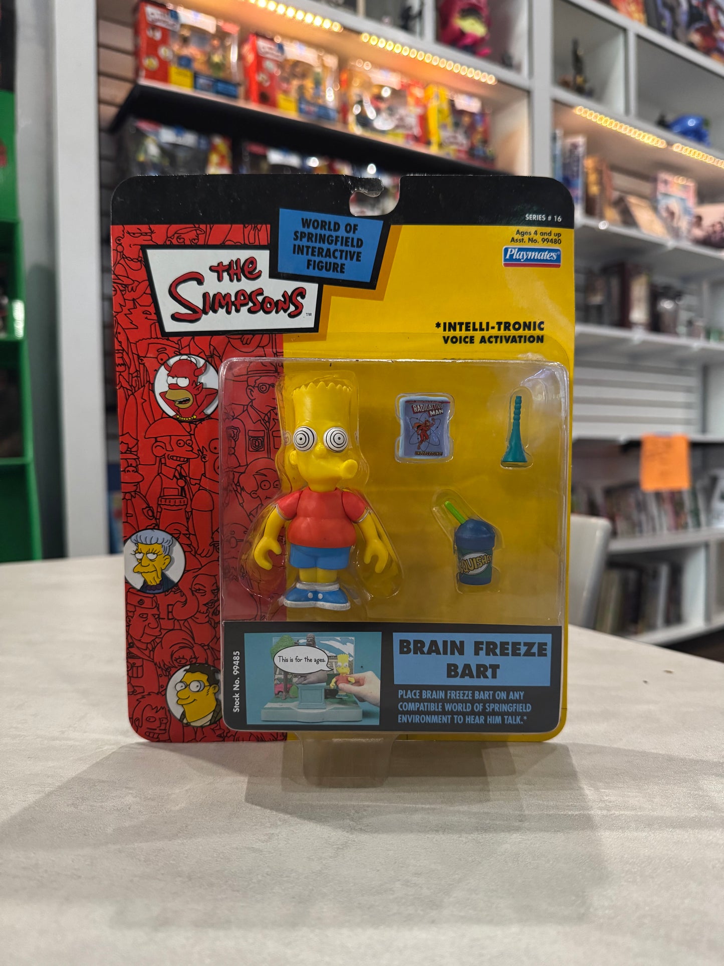 Brain Freeze Bart - World of Simpsons