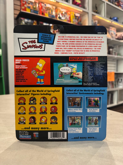 Brain Freeze Bart - World of Simpsons