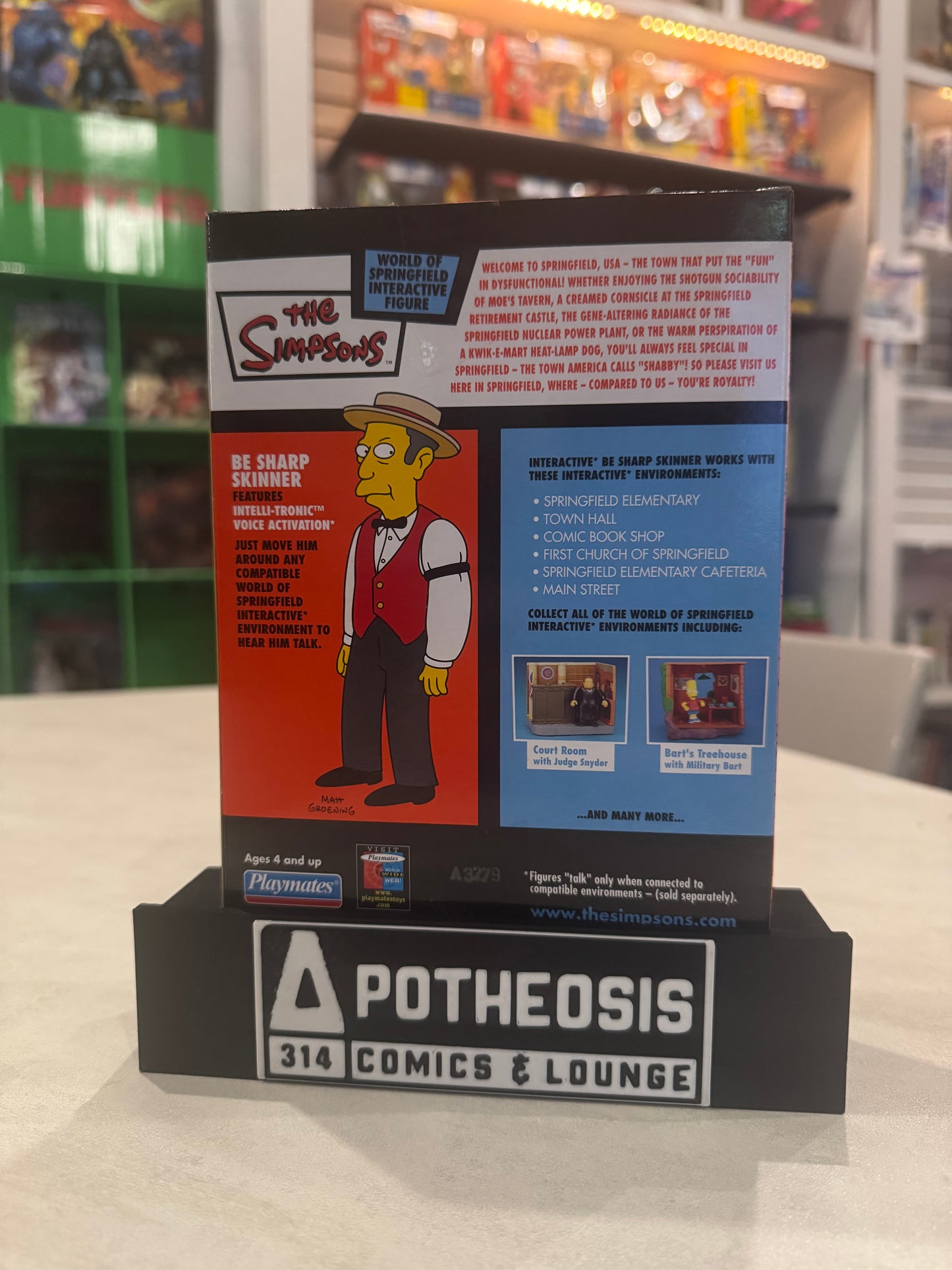 Be Sharp Skinner - World of Simpsons