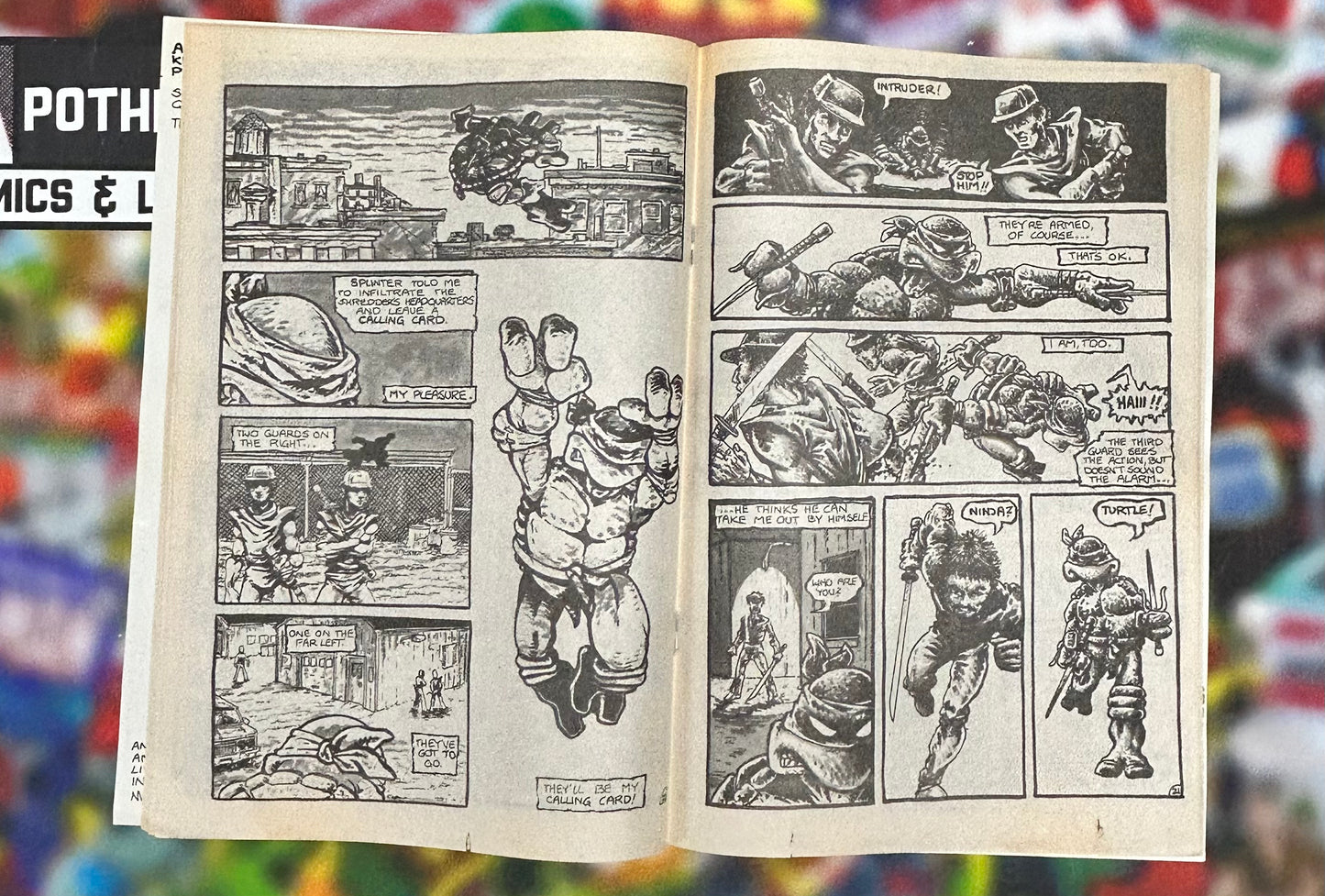Teenage Mutant Ninja Turtles #1 (1985)(3rd Print)