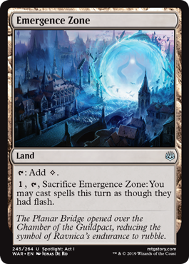 Emergence Zone (War of The Spark) FOIL