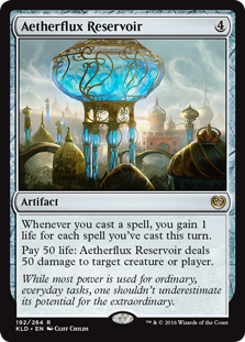 Aetherflux Resevoir (Kaladesh - The List Reprints)