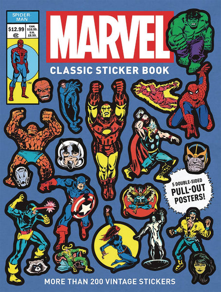 Marvel Classic Sticker Book (New Printing)