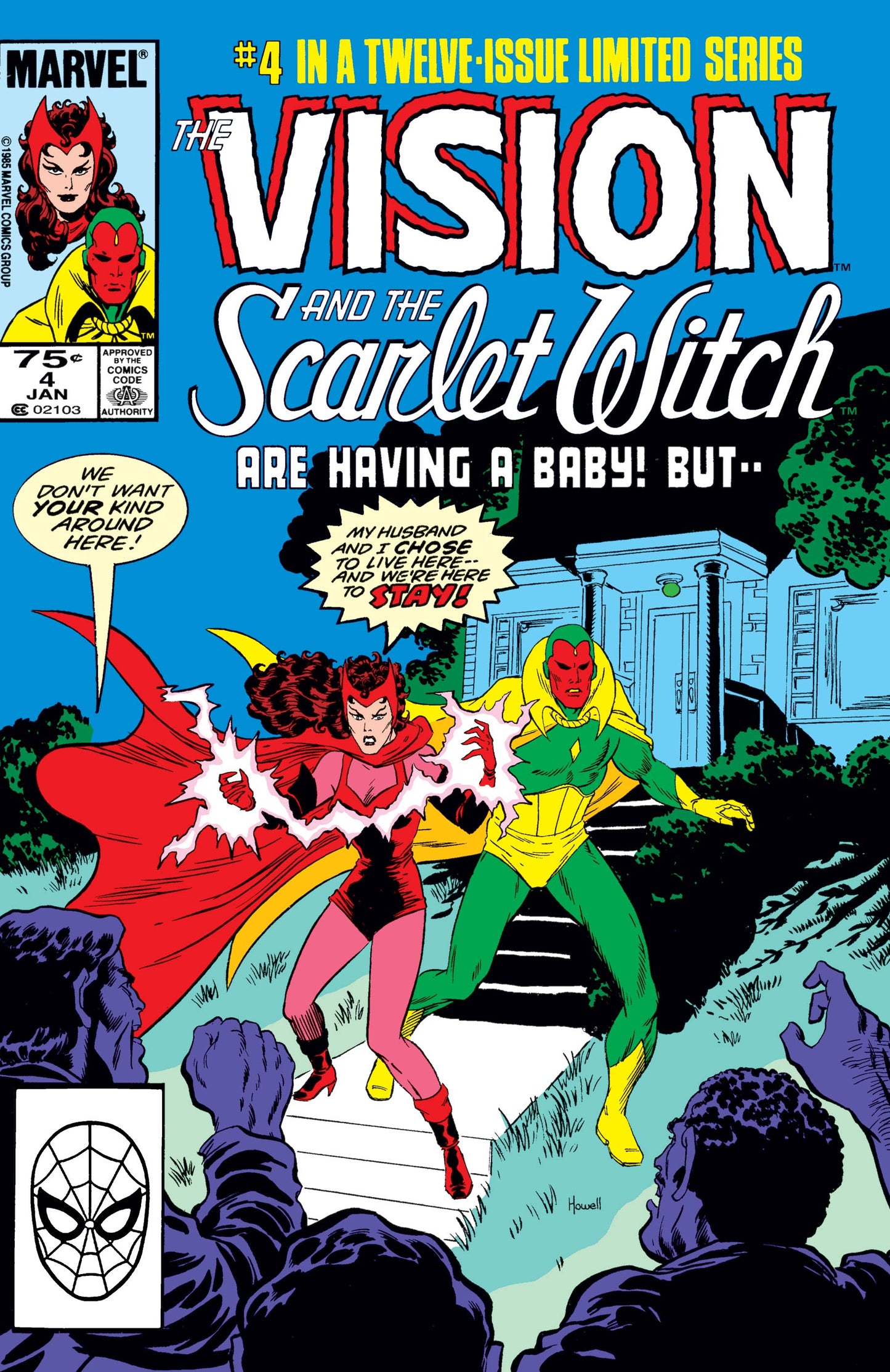 VISION AND THE SCARLET WITCH #4 (1985)