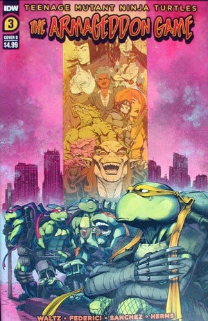 Teenage Mutant Ninja Turtles (Tmnt) The Armageddon Game #3 Cover B Eastman