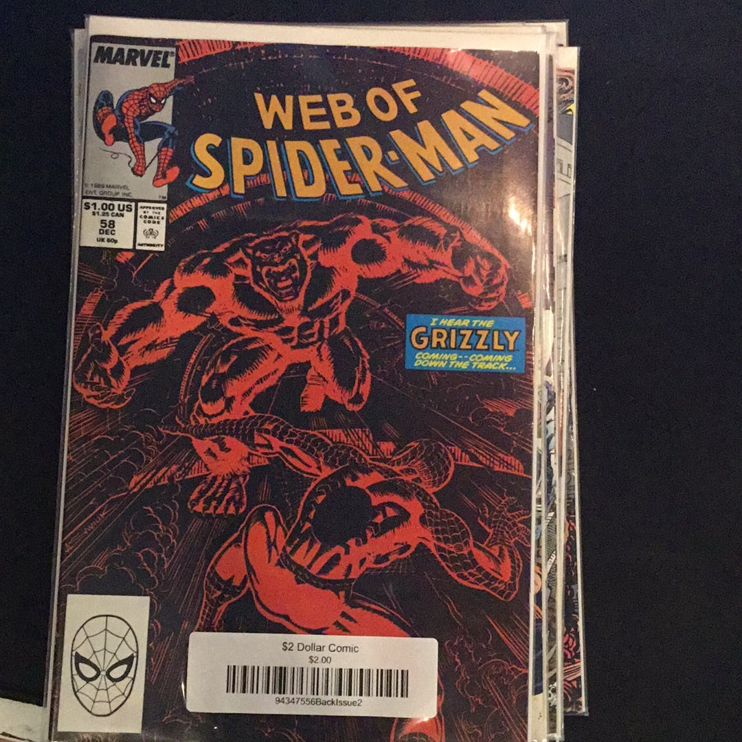 Web Of Spider-Man, Vol. 1 58A