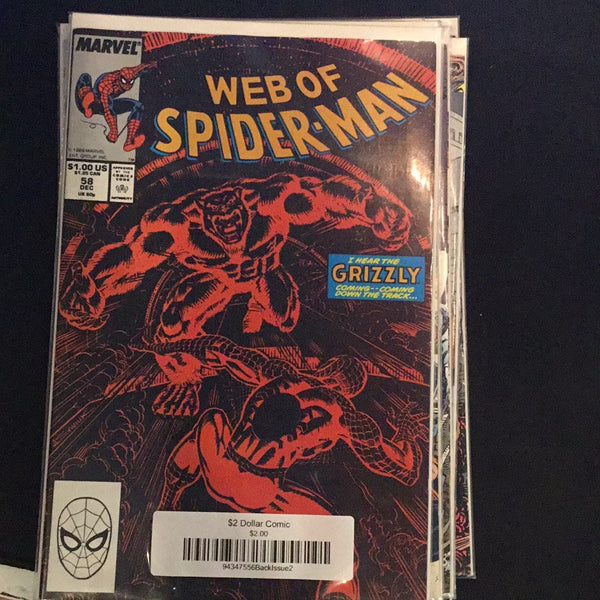Web Of Spider-Man, Vol. 1 58A
