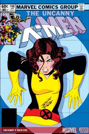 Uncanny X-Men #168 Newsstand Edition (Marvel, 1983) 1st Madelyne Prior.