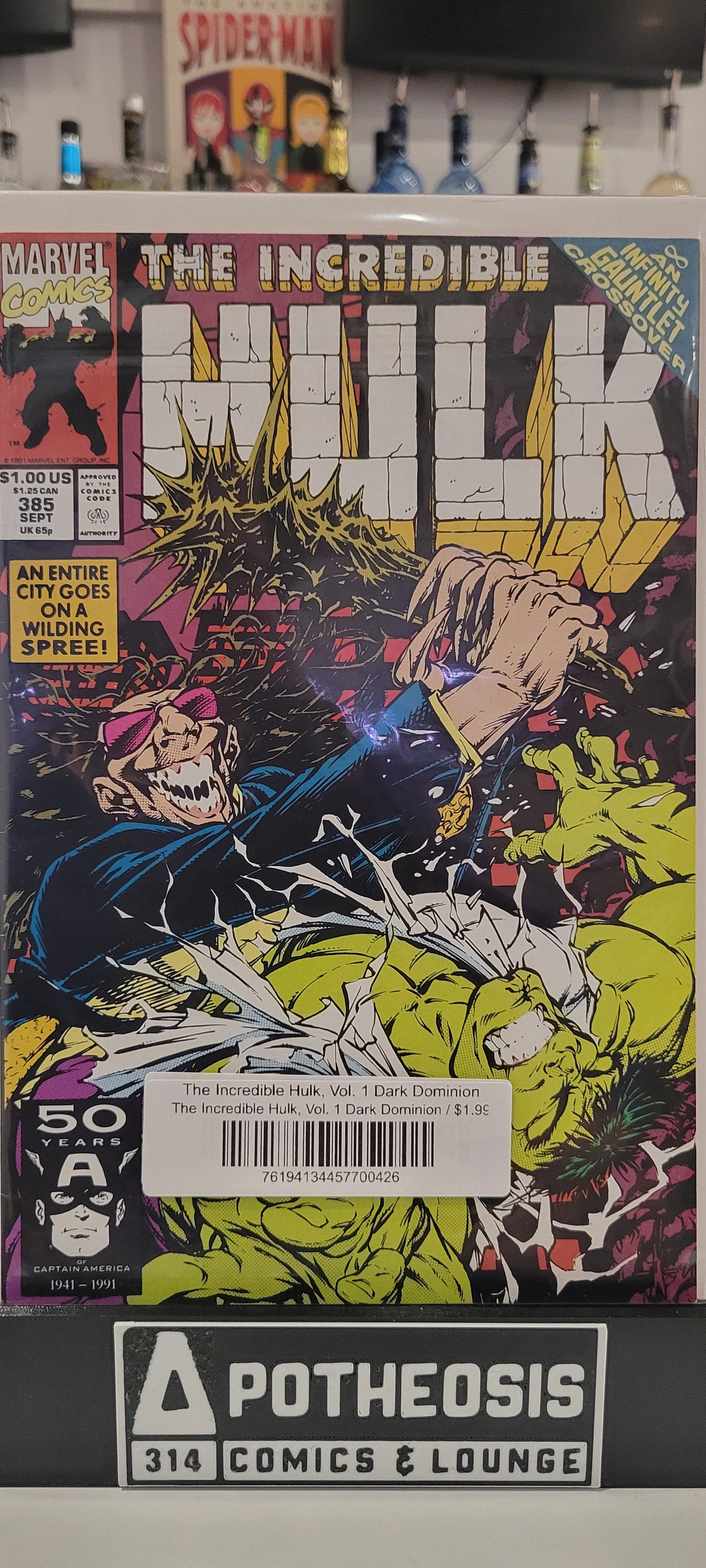 The Incredible Hulk #385, Vol. 1 Dark Dominion