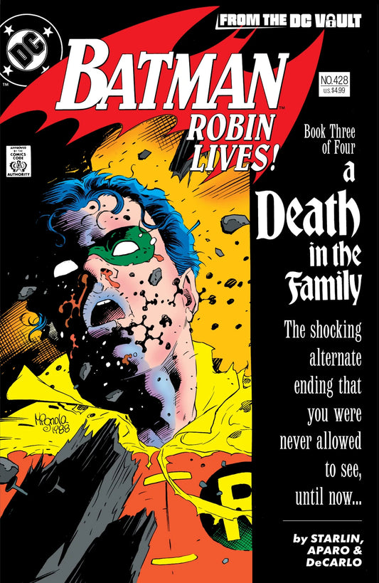 FROM THE DC VAULT DEATH IN THE FAMILY ROBIN LIVES #3 (OF 4) CVR A RICK LEONARDI