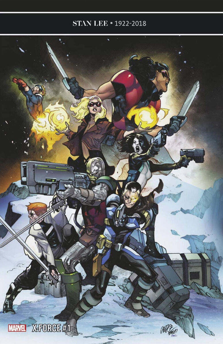 X-FORCE 1 2018 1st PRINT STAN LEE TRIBUTE