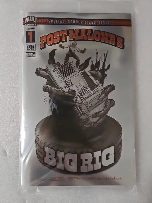 Post Malone's Big Rig #1 Gooden and Cahoon(FOIL VERSION) Blind Bag Bonus Box Variant 2025