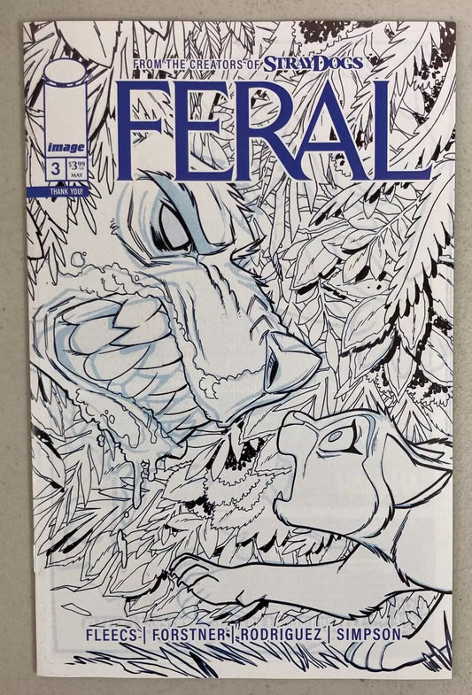 Feral #3 • Thank You Variant • One Per Store (Image Comics 2024)