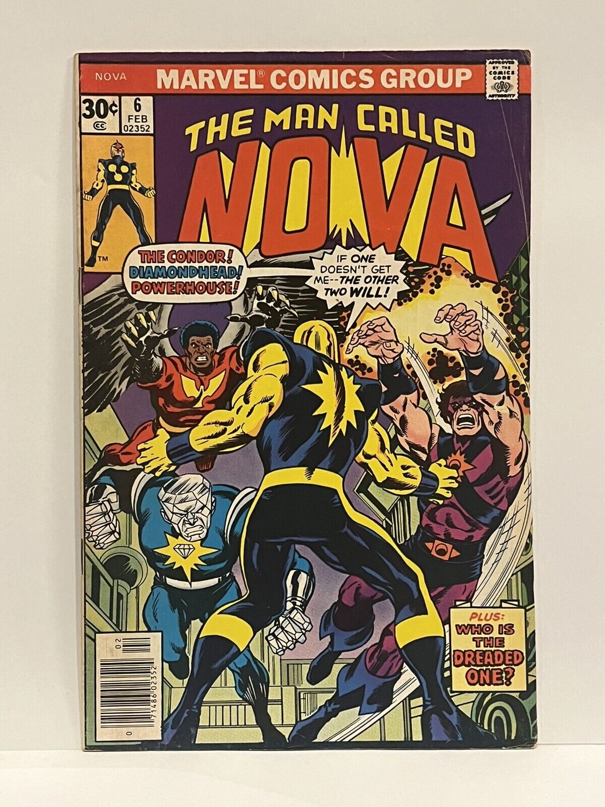 Nova #1-7,12,18,24 /1st App & Origin of Nova