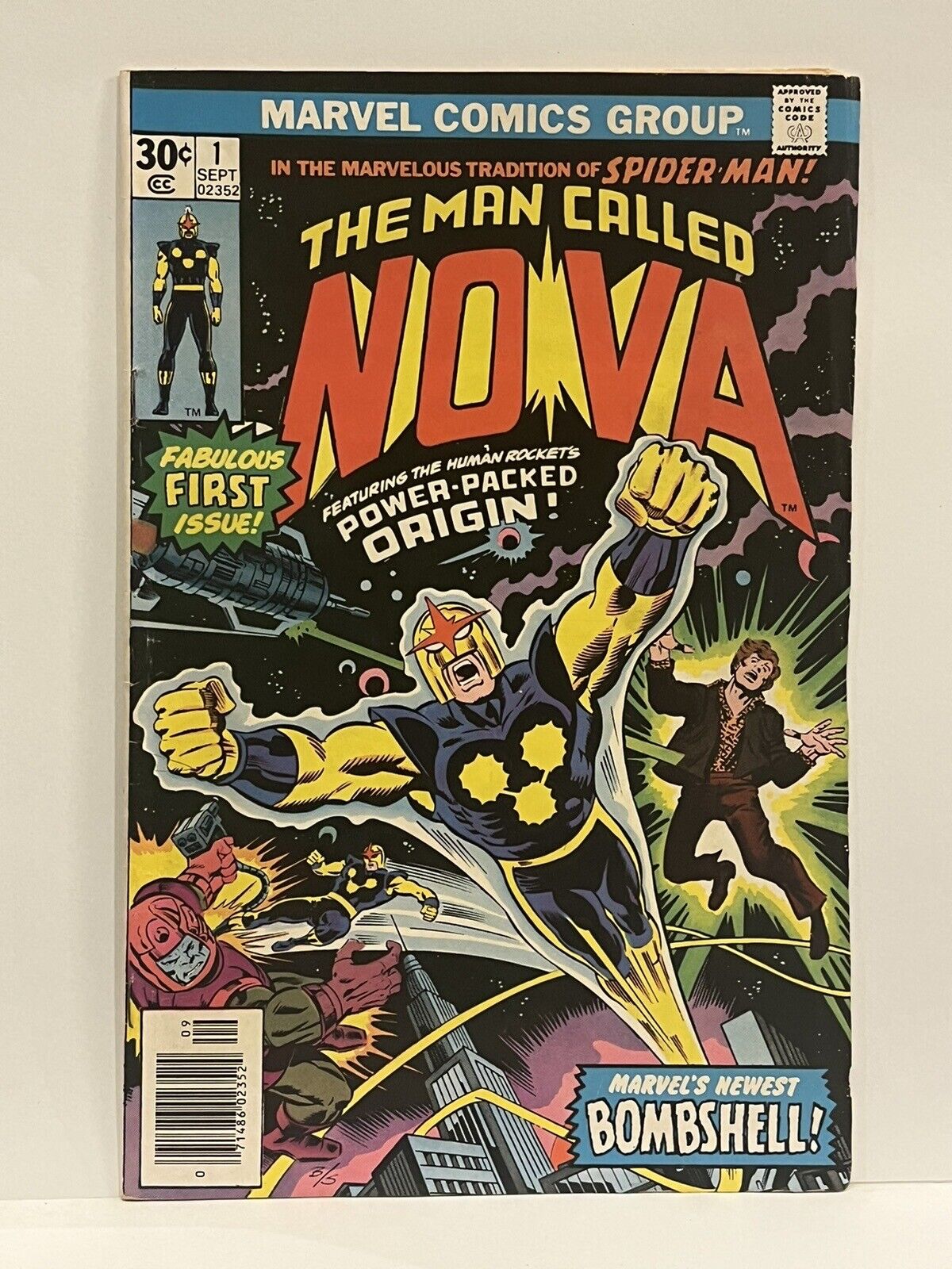 Nova #1-7,12,18,24 /1st App & Origin of Nova