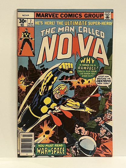 Nova #1-7,12,18,24 /1st App & Origin of Nova