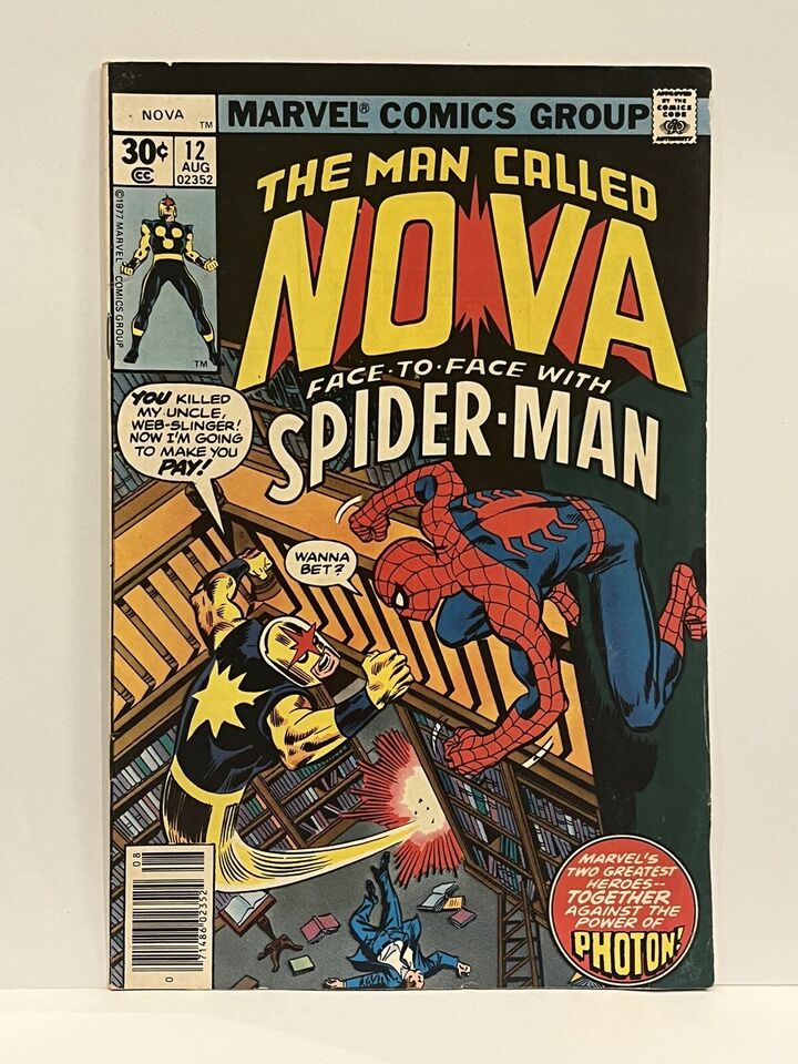 Nova #1-7,12,18,24 /1st App & Origin of Nova